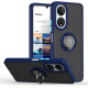 AL Safwah Case Ring Holder With Kickstand Hybrid Protective Cover For HUAWEI HONOR X7B