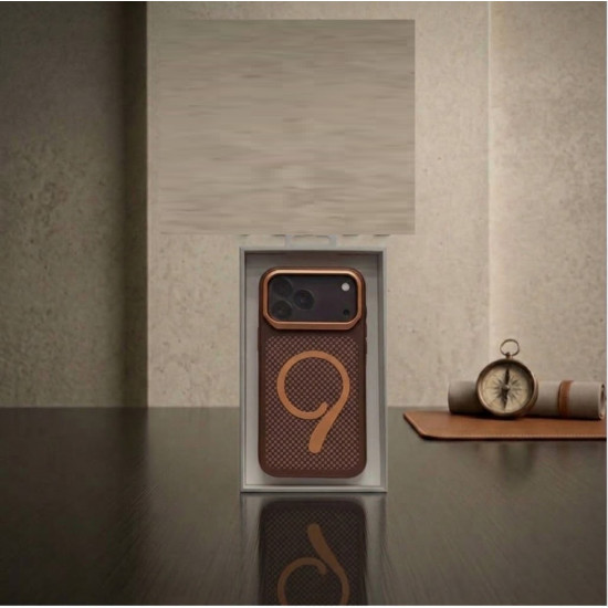 Case for Samsung S26 Ultra Leather With Magsafe Case For Samsung S26 Ultra ( 9LC )