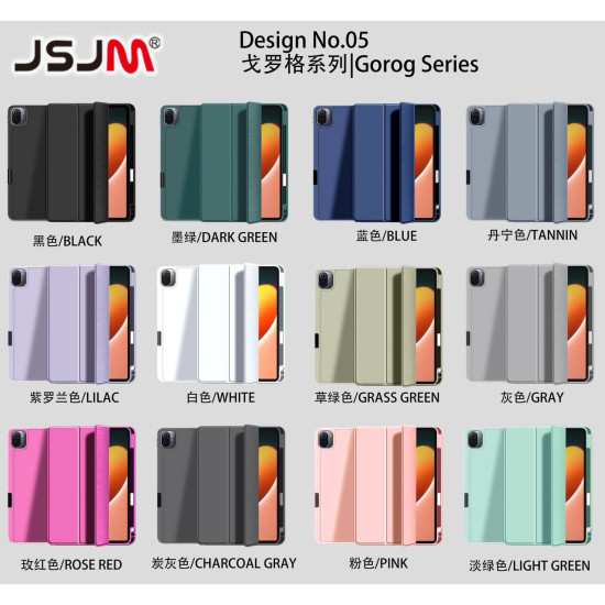 IPad 9.7-Inch (6th/5th Generation, 2018/2017) with Pencil Holder with Soft TPU Back, Auto Wake / Sleep