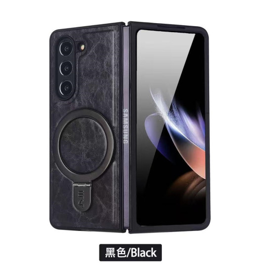 (Design-114) Stand Case with Front Cover Glass