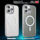 Case for iPhone 11 Pro Max Clear Case with Magsafe Charging (Design- 138 )