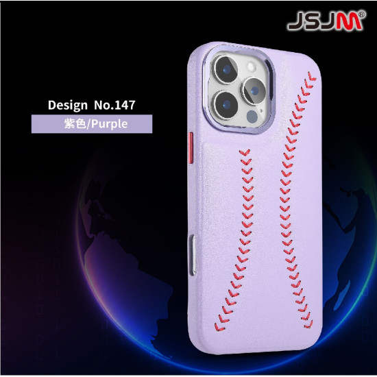 (Design-147) Frada Designable Baseball Leather For iPhone Case