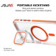 (Design-123) JSJM Mag Safe Camera Glass Stand Back Case