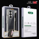 (Design-130) Magnetic Pen With Ring-JSJM Back Case With Magnetic Plating Protective Cover with Front Cover Glass