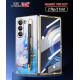 Galaxy Z Fold 3 with Magnetic Pen - JSJM Back Case With Magnetic Plating Protective Cover with Front Cover Glass ( Design - 133 )
