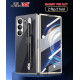 Galaxy Z Fold 3 with Magnetic Pen - JSJM Back Case With Magnetic Plating Protective Cover with Front Cover Glass ( Design - 133 )