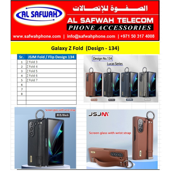 (Design-134) Grip with Stand Case with Front Cover Glass