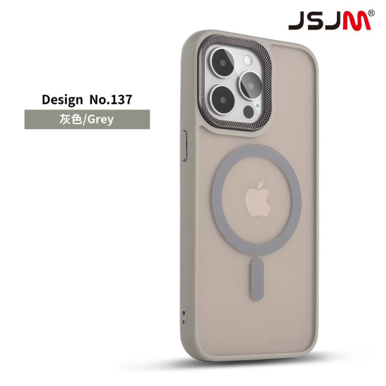 (Desgin-137) Premium Matte Magnetic Translucent Phone case