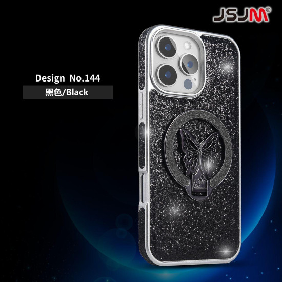 Case for Samsung Galaxy S23 Ultra Shining with Magsafe Stand Case ( Design- 144 )