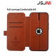 Case For iPhone 15 Pro JSJM Leather Flip Case With Card Holder For Apple iPhone 15 Pro ( Design - 82 )