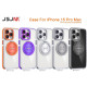 Apple iPhone 12 PRO MAX JSJM 360 Mag Safe + Camera Glass + Stand Back Case FOR Apple iPhone 12 PRO MAX (Design-124)