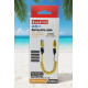 NUMBFISH - 4-in-1 USB C Cable, Multi Charger Cable With Breathing Light, Fast Charging With Spring Wire