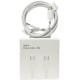 NUMBFISH - USB C Cable 1 Meter 60 Watts Type C Fast Charging Cable, Type C to Type C Cable (White)