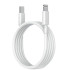 NUMBFISH - USB C Cable 1 Meter Type C Fast Charging Cable, Type C TO Lightining Cable (White)