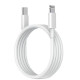 NUMBFISH - USB C Cable 1 Meter Type C Fast Charging Cable, Type C TO Lightining Cable (White)