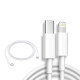 NUMBFISH - USB C Cable 1 Meter Type C Fast Charging Cable, Type C TO Lightining Cable (White)