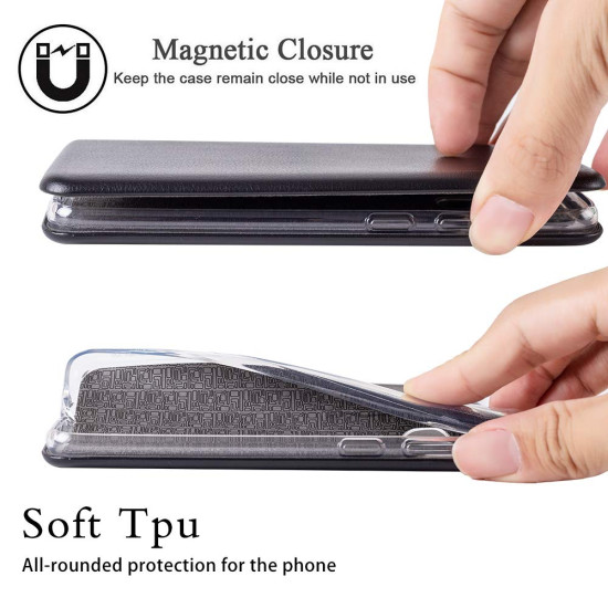 Flip Case Wallet Shockproof Leather Case With Card Holder Protective Cover For Apple iPhone 11 Pro 5.8" (2019)