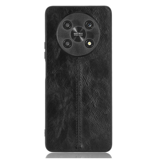 AL Safwah PC Case For Huawei Honor X8 (4G) Business Hybrid  PU Leather TPU Back Case Cover