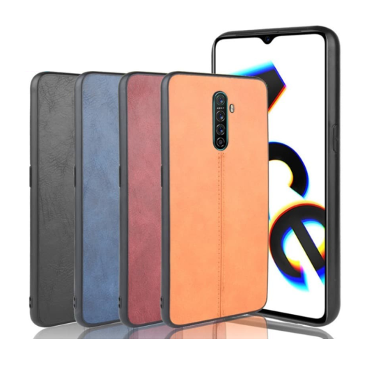 AL Safwah PC Case For Xiaomi  redmi Note 8 Pro Business Hybrid  PU Leather TPU Back Case Cover