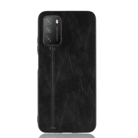 AL Safwah PC Case For Xiaomi Redmi 9T Business Hybrid  PU Leather TPU Back Case Cover