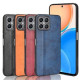 AL Safwah PC Case For Huawei Honor X8 (4G) Business Hybrid  PU Leather TPU Back Case Cover