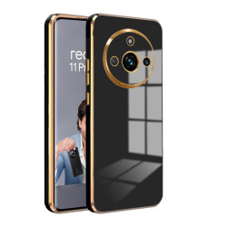 AL SAFWAH TPU BACK CASE 6D Electro-plating Frame (2 COLOR TPU ) FOR Realme 11 (5G)