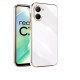 AL SAFWAH TPU BACK CASE 6D Electro-plating Frame (2 COLOR TPU ) FOR  Realme C33