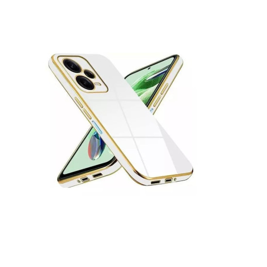AL SAFWAH TPU BACK CASE 6D Electro-plating Frame (2 COLOR TPU ) FOR Xiaomi Redmi Note 12 Pro Plus (5G)