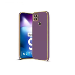 AL SAFWAH TPU BACK CASE 6D Electro-plating Frame (2 COLOR TPU ) FOR Xiaomi Redmi 9c