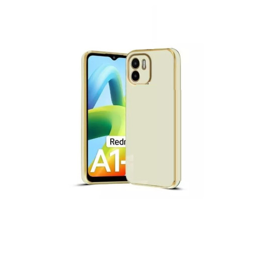AL SAFWAH TPU BACK CASE 6D Electro-plating Frame (2 COLOR TPU ) FOR Xiaomi Redmi A1