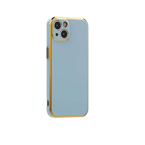 AL SAFWAH TPU BACK CASE 6D Electro-plating Frame (2 COLOR TPU ) FOR APPLE IPHONE 14