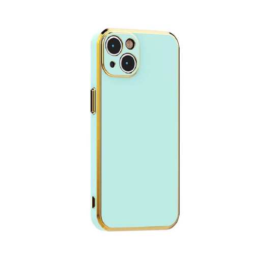 AL SAFWAH TPU BACK CASE 6D Electro-plating Frame (2 COLOR TPU ) FOR APPLE IPHONE 14
