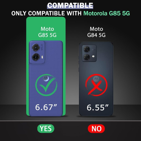 AL Safwah Case For Moto G85 (5G) TPU Silicon Protection Cover Shockproof Case For Moto G85 (5G)