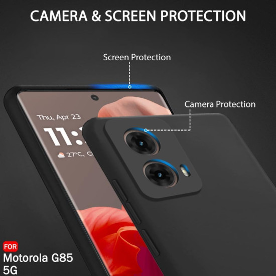 AL Safwah Case For Moto G85 (5G) TPU Silicon Protection Cover Shockproof Case For Moto G85 (5G)