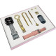 King Watch - A58 Plus Smart Watch Series with Women's Diamond Jewellery Set, Bluetooth Call, Sleep and 3 Pair Straps