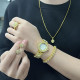 King Watch - A58 Plus Smart Watch Series with Women's Diamond Jewellery Set, Bluetooth Call, Sleep and 3 Pair Straps