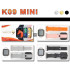 King Watch - K09 Mini Android Smartwatch and 2 Pair Straps