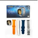King Watch - M99 Smart Watch Men Sports Smart watch Bluetooth Call Magnetic Charging Watch 4 Pairs Strap