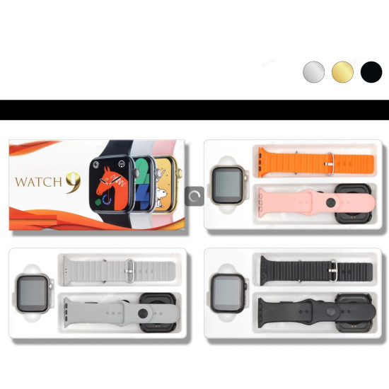 King Watch - K10 Mini Android Smartwatch and 2 Pair Straps