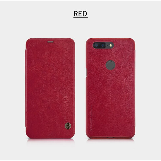 OnePlus 5T ( 1+5T ) Nillkin Qin Series Leather case