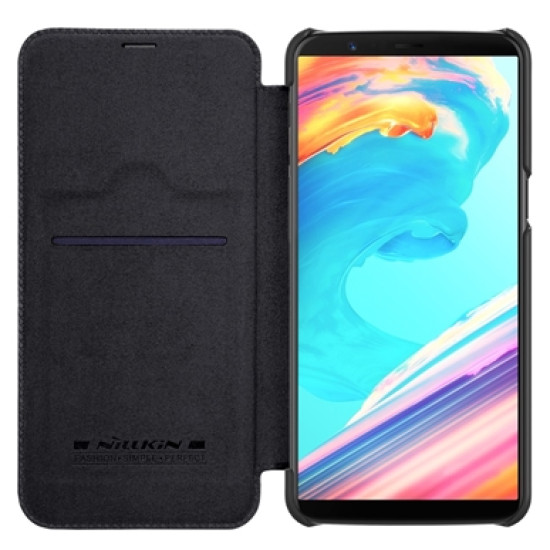 OnePlus 5T ( 1+5T ) Nillkin Qin Series Leather case