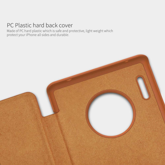 HUAWEI MATE 30 Nillkin Qin Series Leather case