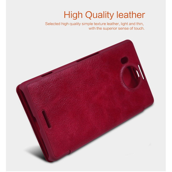 Microsoft Lumia N950 XL Nillkin Qin Series Leather case