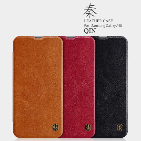 Samsung Galaxy A40 Nillkin Qin Series Leather case