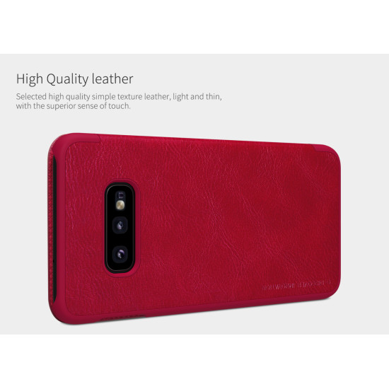 Samsung Galaxy S10E Nillkin Qin Series Leather case