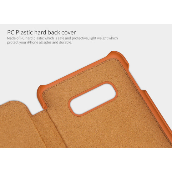 Samsung Galaxy S10E Nillkin Qin Series Leather case