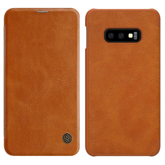 Samsung Galaxy S10E Nillkin Qin Series Leather case