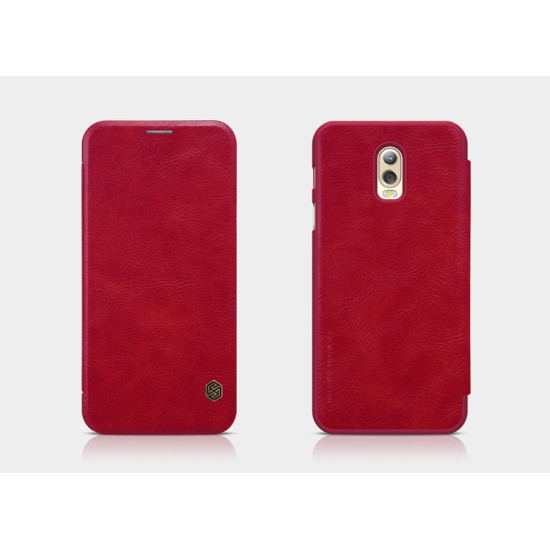Samsung Galaxy C8 ( J7 PLUS ) Nillkin Qin Series Leather case