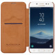 Samsung Galaxy C8 ( J7 PLUS ) Nillkin Qin Series Leather case