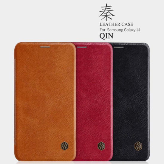 Samsung Galaxy J4 2018 Nillkin Qin Series Leather case